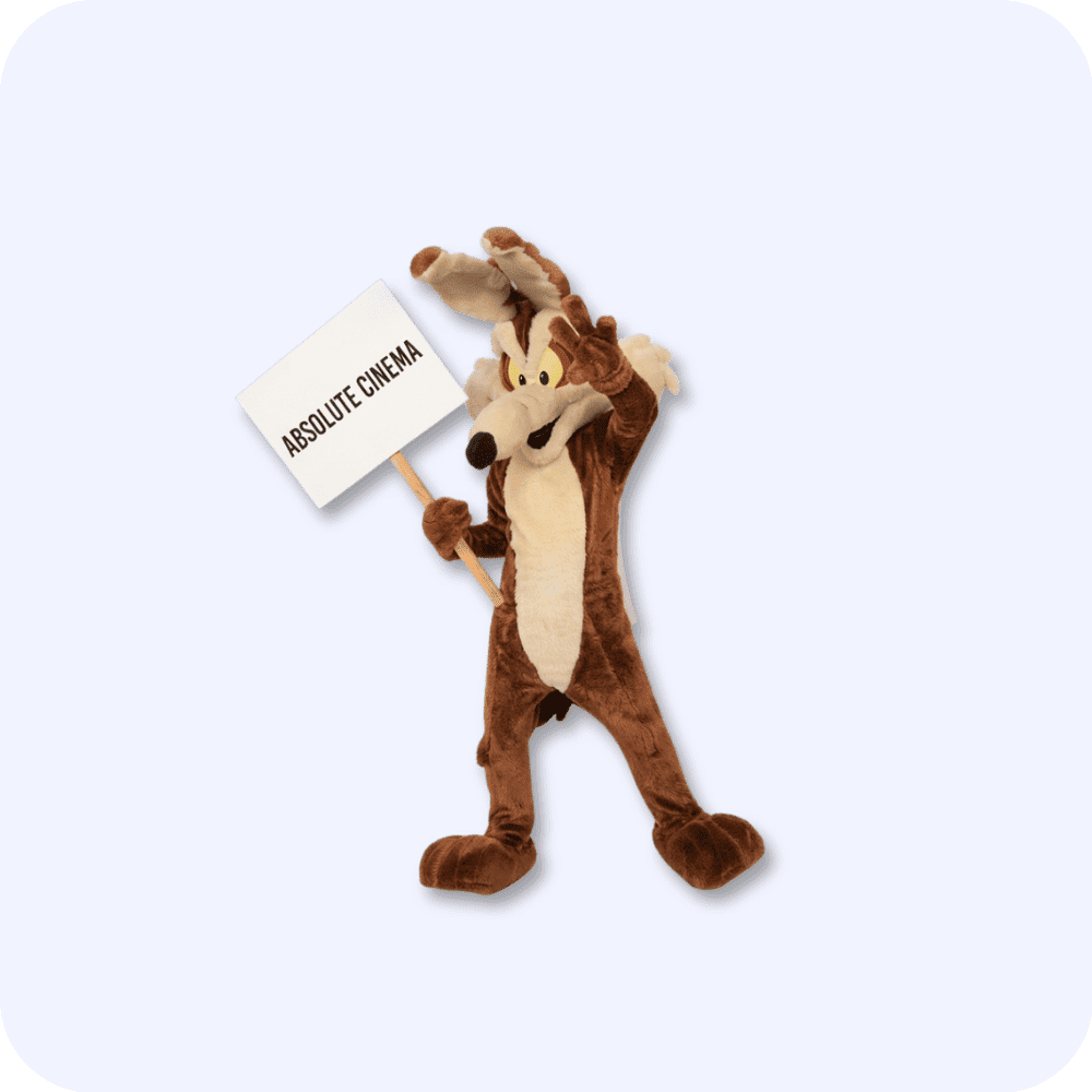 Coyote Plush Type C Coyote Plush Type C